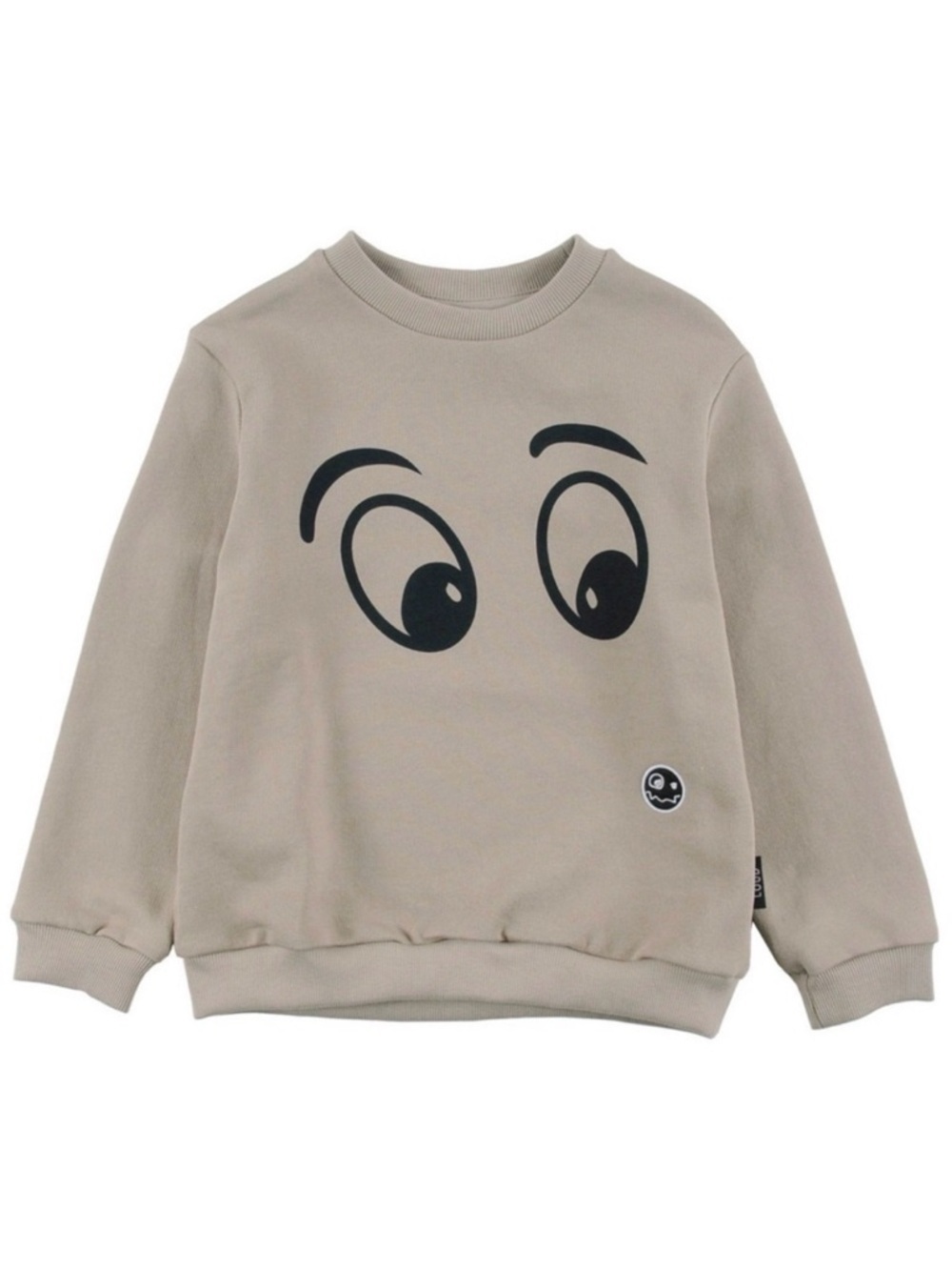 LOUD APPAREL Away Taupe Pullover Sweatshirt Girls Sz 14 French Terry Beige Logo